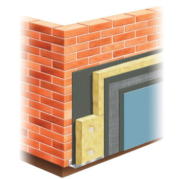 BALMINERAL Vnější venkovní kontaktní zateplovací systém s izolantem