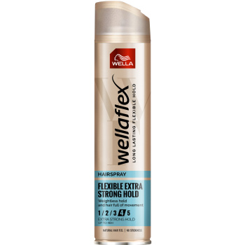 Wellaflex lak na vlasy Extra extra strong (4), 250 ml