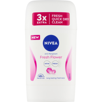 Nivea Fresh Flower tuhý antiperspirant, 50 ml
