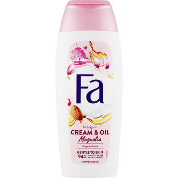 Fa sprchový krém Cream and Oil Magnolia s vůní magnolie, 400 ml
