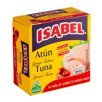 Tuňák v rajčatové omáčce Isabel, 160 g
