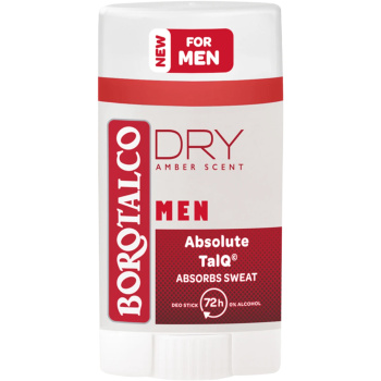 Borotalco Men Dry Amber Scent deodorant stick pro muže 40 ml