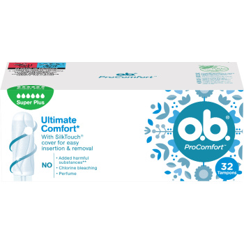 O.B. ProComfort Super Plus tampony, 32 ks