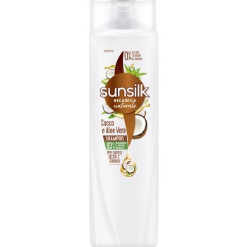Sunsilk šampon Cocco E Aloe Vera pro suché a lámavé vlasy, 250 ml