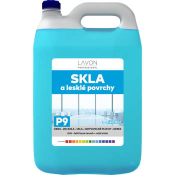 LAVON na skla a leské povrchy, 5 l