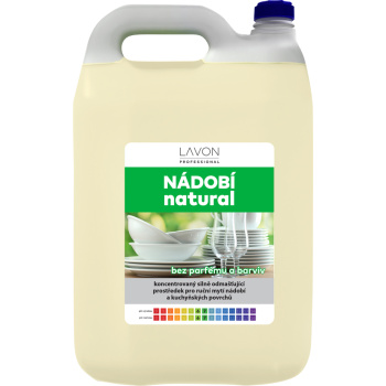 LAVON na nádobí Natural, 5 l