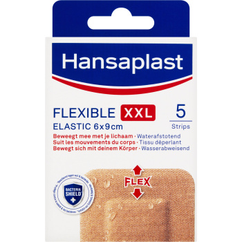 Hansaplast náplasti Flexible Elastic XXL, 5 ks