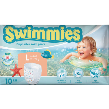 Swimmies plenky do vody 12-17 kg, 10 ks