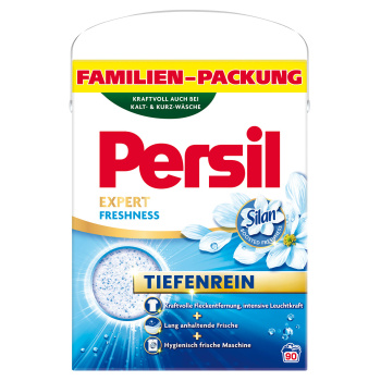 Persil prací prášek Freshnes by Silan 90 praní, 4,95 kg