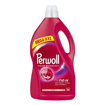 Perwoll prací gel Mega XXL Renew Color 80 praní, 4000 ml