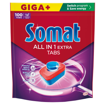 Somat tablety do myčky All in 1 Extra, 100 ks