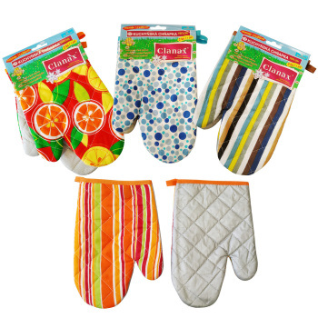 Clanax Kuchyňská chňapka, mix barev, pár levá a pravá