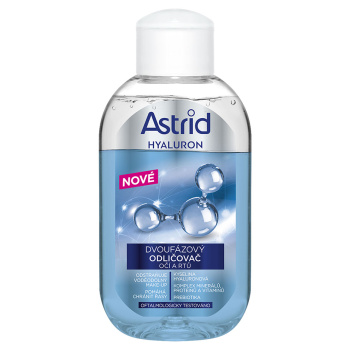 Astrid dvoufázový odličovač očí a rtů Hyaluron, 125 ml