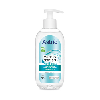 Astrid micelární gel čisticí Hydro X-Cell, 200 ml