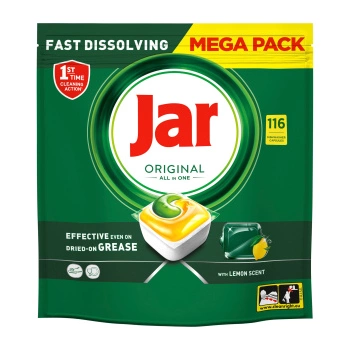 Jar tablety do myčky Yellow, 116ks