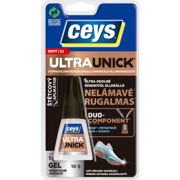 Ceys Superceys Unick gel univerzální vteřinové lepidlo štětec 5 g