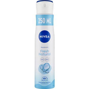 Nivea Fresh Natural deodorant ve spreji, 250 ml