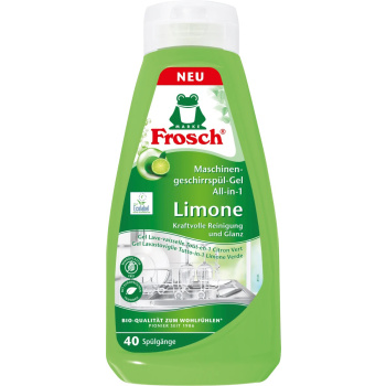 Frosch Eko All-in-1 Limetka gel do myčky, 650 ml