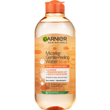 Garnier micelární voda s peelingovým efektem all-in-one 400 ml