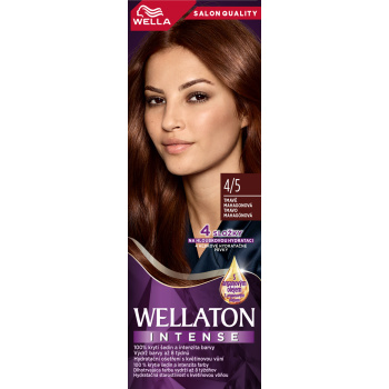 Wella barva na vlasy Wellaton Intense 4/5 tmavě mahagonová, 110 ml