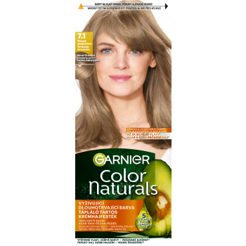Garnier Color Naturals barva na vlasy, přirozená popelavá blond 7.1