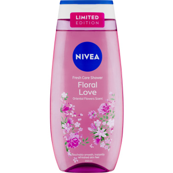 Nivea Floral Love Osvěžující sprchový gel, 250 ml