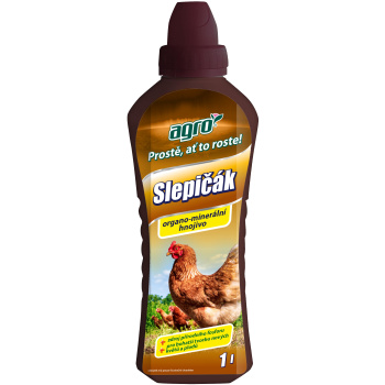 Agro Slepičák organo-minerální hnojivo, 1 l