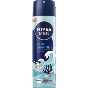 Nivea Men Ultra Charge antiperspirant ve spreji, 150 ml