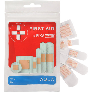 Fixaplast First Aid Aqua mix náplastí, 24 ks