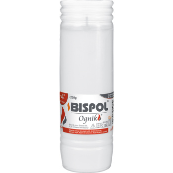 Bispol Ognik litá hřbitovní svíčka, náplň, 260 g