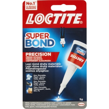 Loctite Super Bond Precision rychleschnoucí lepidlo, 5 g