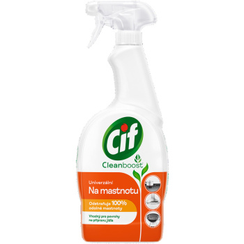 Cif univerzální čistící sprej na mastnotu, 750 ml