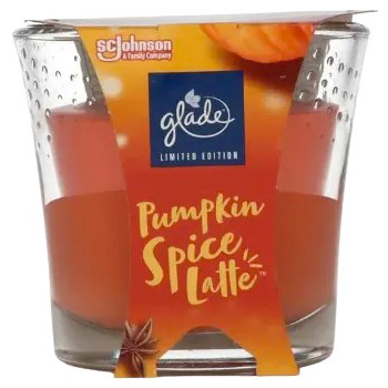 Glade svíčka vonná Pumpkin Spice Latte, 112 g