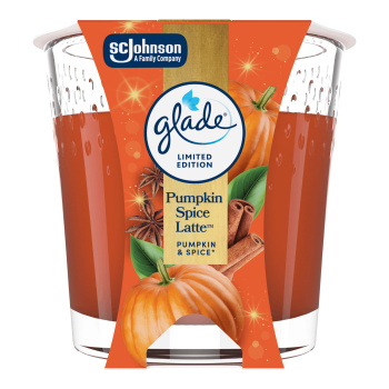 Glade svíčka vonná Pumpkin Spice Latte, 112 g