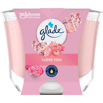 Glade svíčka vonná Maxi I Love You, 204 g