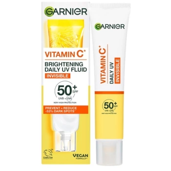 Garnier Skin Naturals Vitamín C fluid denní rozjasňující SPF 50+, 40 ml