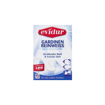 Evidur Gardinen Reinweiss – Prášek na bílé záclony 600 g