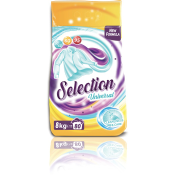 Selection prací prášek Universal 80 dávek 8 kg