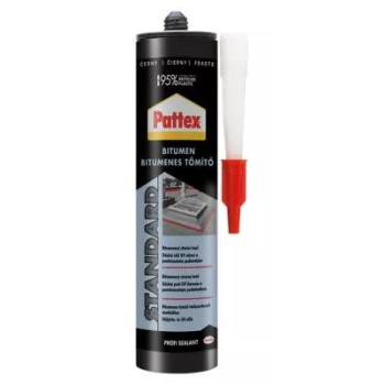 PATTEX Bitumenový střešní tmel, černý, 280 ml
