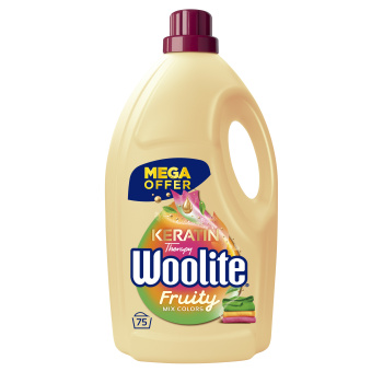Woolite Color Fruity Keratin gel na praní 4,5 l