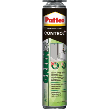 Pěna PU Pattex GreenQ EKO, 750ml nízkoexpanzní, pistolová