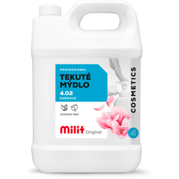 Milit tekuté krémové mýdlo, 5 l