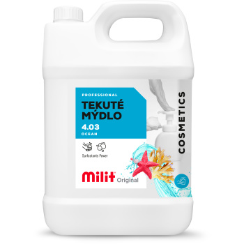 Milit tekuté mýdlo Ocean, 5 l