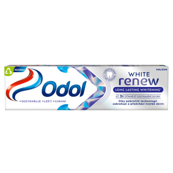 Odol White Renew Long Lasting Whitening zubní pasta s fluoridem 75ml