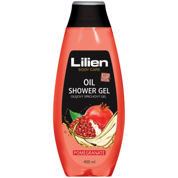 Lilien sprchový gel Granátové jablko olejový 400 ml