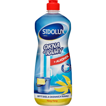Sidolux čistič na okna a rámy s Ylang Ylang, 1 l