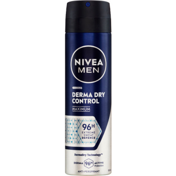 Nivea Sprej antiperspirant Men Derma Dry Control 150ml