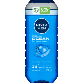 Nivea Men Fresh Ocean 3 v 1 Sprchový gel 250ml