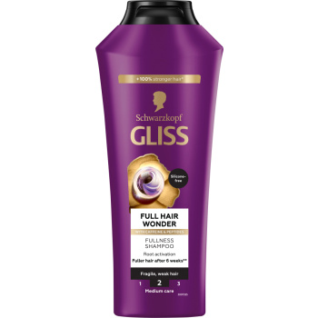 Schwarzkopf Gliss šampon  Full Hair Wonder 400ml