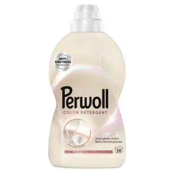 Perwoll Light Colors prací gel na světlobarevné a bílé oblečení 20 dávek, 1L